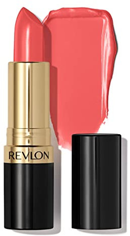 Revlon Super Lustrous Lipstick Barra de labiosColor intenso y fórmula hidratante, Tono 018 Coralberry
