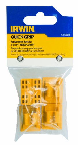 Irwin Tools 1826579 Replacement Pads for Qucik-Grip Handi-Clamps (Pack of 6)