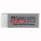 Faber-Castell Radiergummi, Kunststoff, ohne PVC, 62 x 22 x 13 mm, Grau, 10 Stück