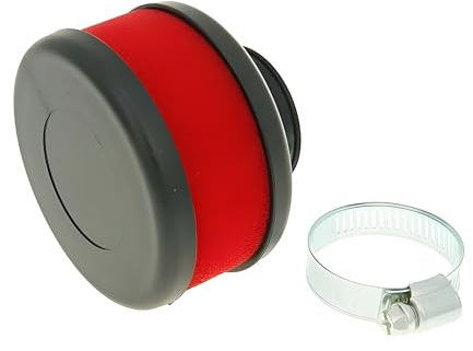 Air Filter Flat Foam red 28 mm Straight