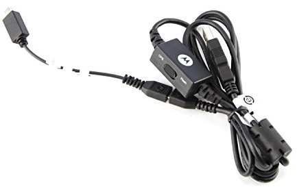 Motorola HKKN4027A RM Series CPS Programming Cable (Black)