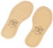 Collonil Luxor Kinder 90110000340 Kinder Einlegesohlen, Gr. 34, 21,5 X 4,5 cm
