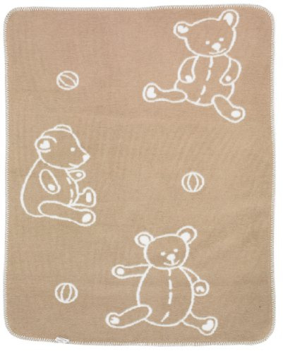 Alvi 931745146 Baumwolldecke Teddy, beige