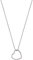 XENOX XS2777 Damen Collier Herz Love Story Sterling-Silber 925 Silber weiß Zirkonia 47 cm
