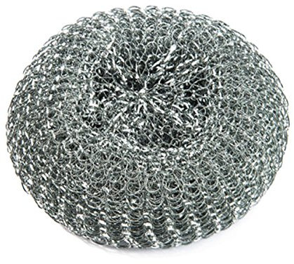 bar@drinkstuff Heavy Duty Galvanized Scourers 40g - Case of 200 - Commercial Quality Wire Metal Scourers