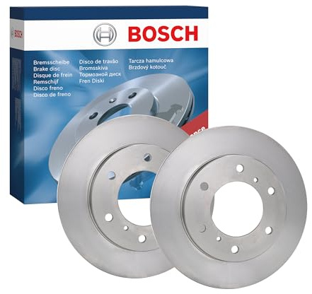 Bosch 986478990 Bremsscheibe - (Paar) | Belüftete Scheiben - ECE-R90-zertifiziert - hohe Kühlleistung, verlässliche Bremsleistung, Korrosionsschutz