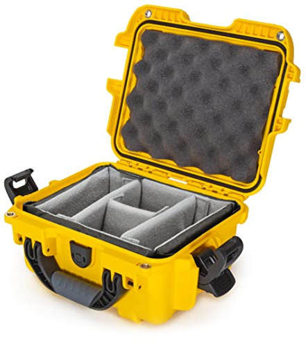 Nanuk 905 Waterproof Hard Case with Padded Dividers - Yellow
