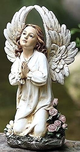 Joseph's Studio Kneeling Angel Garden Statue by