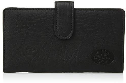 Buxton Damen Heiress Pik-Me-Up Checkbook Keeper Scheckbuchhalter, Schwarz