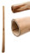 Didgeridoo aus Teakholz naturbelassen geölt Länge 100cm für Kinder & Anfänger geeignet vergleichbar mit Eukalyptus aber preiswerter klarer Ton Rissstabilität Weltmusik Aborigines Percussion