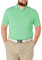 Callaway Men's Golf Short Sleeve Pique Open Mesh Polo Shirt, Vibrant Green, X-Large