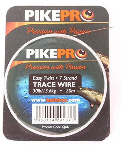 PikePro Trace Wire 20m 30lb 20m