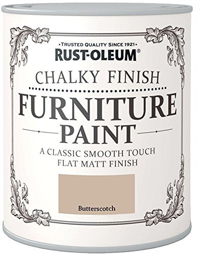 Rust-Oleum Chalk Chalky Furniture Paint Butterscotch 125ML