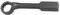 Stanley Proto J2627SW Schlagschrauber, 12 Spitzen, abgewinkelt, 1-11/16 Zoll