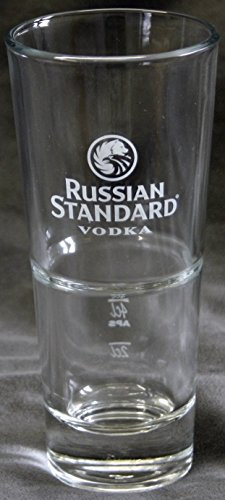 Russian Standard Vodka Bar-Gläser, 2 / 4 cl, 4 Stück