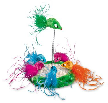 Nobby Katzenspielplatz Plüsch, Ø 19 cm x 24 cm, 1 Stück