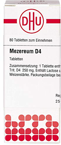 DHU Mezereum D4 Tabletten, 80 St. Tabletten