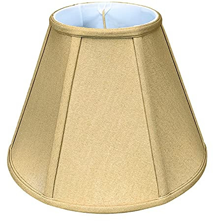 Royal Designs Deep Empire Basic Lampenschirm, antikes Gold, 6 x 12 x 9,25 cm