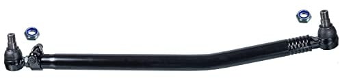 febi bilstein 39614 Drag Link with castle nuts and cotter pins, from steering gear to 1st front axle, pack of one