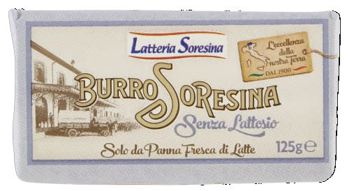 Latteria Soresina, Burro senza Lattosio, 125g