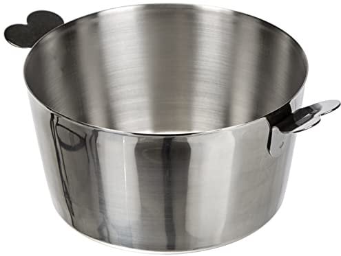 DE BUYER -3125.18 -moule a charlotte inox 18/10s/couv.ø18, Argenté