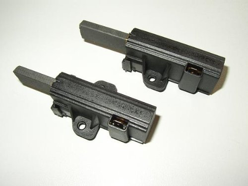 Motorkohlen mit Halter Alternativersatzteile (1 Paar) für AEG Electrolux Matura Zanker Zanussi Waschmaschinen kompatibel zu 400602015