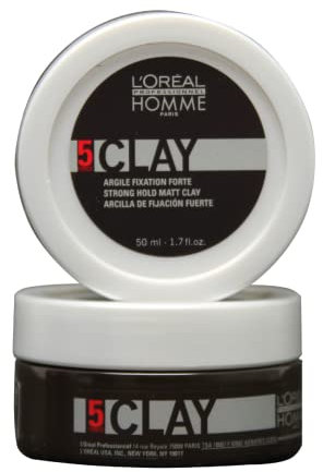 L'oreal Professionnel Homme Clay (Strong Hold Matt Clay) - 50 ml