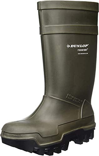 Stivali da lavoro Dunlop Purofort Thermo + massima sicurezza termici verde scuro / nero, S5 - 42 - C662933