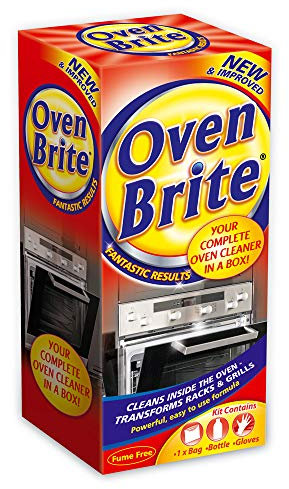 2 X Oven Brite - 500ML - Bottle Bag & Gloves Included - Complete Oven Cleaner by oven brite
