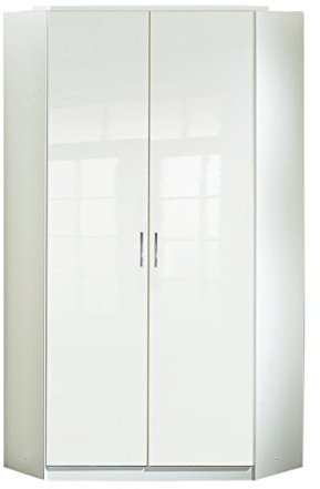 Wimex Kleiderschrank/ Eckschrank Clack, (B/H/T) 95 x 198 x 95 cm, Weiß
