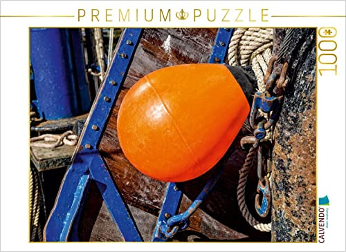 CALVENDO Puzzle Detail eines Fischerbootes | 1000 Teile Lege-Größe 64 x 48 cm Foto-Puzzle für glückliche Stunden