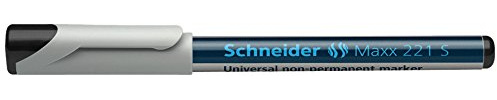 Schneider Schreibgeräte Universalmarker non-permanent Maxx 221 S, 0,4 mm, schwarz