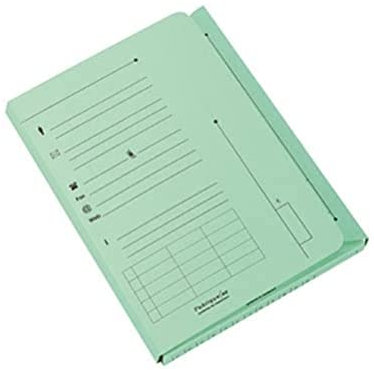 ELBA Aktenmappe HV, Farbe grün, 240 g qm 3362941003500 25 Stück