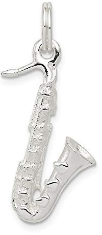 Anhänger Saxophon Sterlingsilber poliert