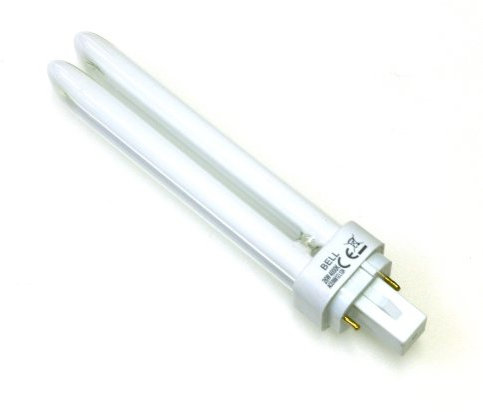 10x 26 watt Energy Saving CFL Lamp 2 pin 26W Cool White 840 G24d-3 Double Turn BELL 1800 Lumen