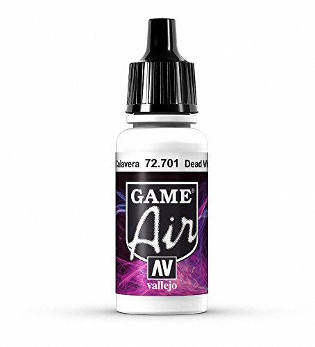 Vallejo Game Air Peinture Acrylique Blanc Mat 18 ml pour Aérographe et Modélisme