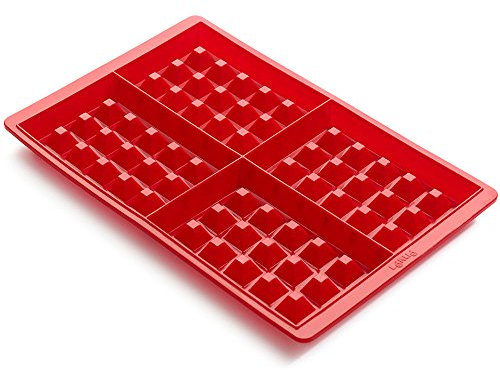 Lekue juego de 2 moldes con 8 gofres de silicona 0215000r01m017