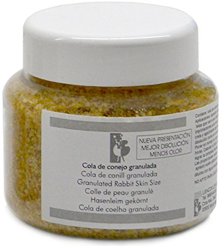 Lienzos Levante 0360522001 - Colla di Coniglio granulare, in Barattolo da 250 ml