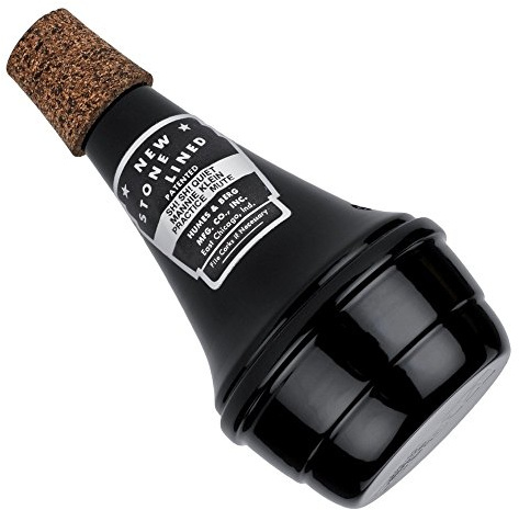 Humes & Berg Practice Mute New Stone Lined Practice Mute 268BK Trombone