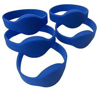 EM4100 125KHz Tür Eintrag Zugang Kontrolle Silikon RFID Armband (Packung mit 5)
