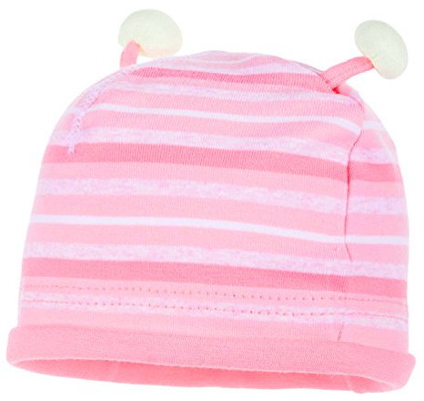 maximo Mädchen Babymütze Ringel rosa, Gr. 39