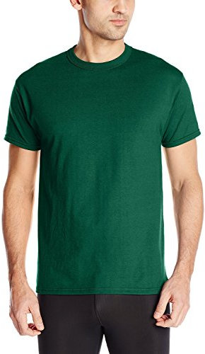 Russell Athletic Kurzärmeliges Herren-T-Shirt aus Baumwolle, Dunkelgrün, XL