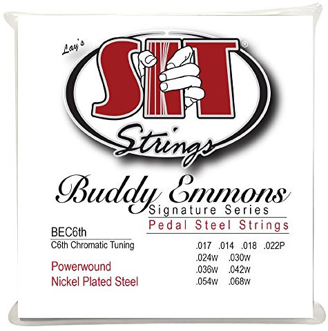 s.i.t. String bec6th Buddy Emmons-Pedal Steel c6th Tuning Gitarre String