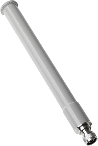 Cisco Aironet Wi-Fi-Antenne, Dual-Band, omnidirektional, 6 dBi (2,4 GHz)/8 dBi (5 GHz), N-Typ Stecker, Direktmontage, 1 Jahr eingeschränkte Hardwaregarantie (AIR-ANT2568VG-N=)