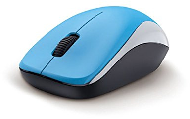 Genius NX-7000 Maus, 1200 dpi, 2,4 GHz, BlueEye Sensor, USB, blau