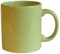 Waechtersbach Fun Factory Pistazie 4er Becher Set, 340 ml, Steingut, Zylindrisch, Rund, Kaffeetassen, Zuhause, Heißgetränke