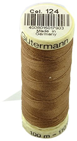 Gutermann Sew All Thread 100M Reel 124 Demerara