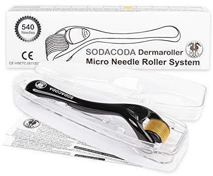 Sodacoda DRS-Roller mit 540 Nadeln aus Titan und Edelstahl (1.00mm)