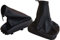 Tuning Hero 5901685860840 Set Schaltmanschette und Handbremsmanschette Schwarz
