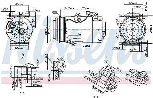Nissens 89388 Kompressor, Klimaanlage